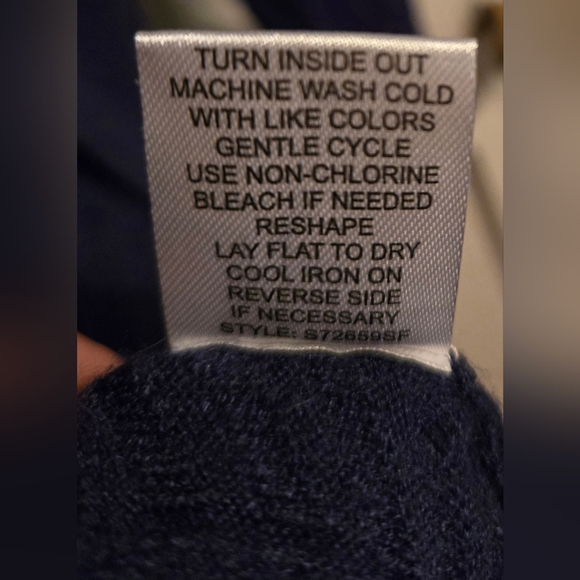 NWOT, Love Ellie, Olla Herringbone Knit Cardigan, Medium, Blue, So Soft!!! - Picture 15 of 15